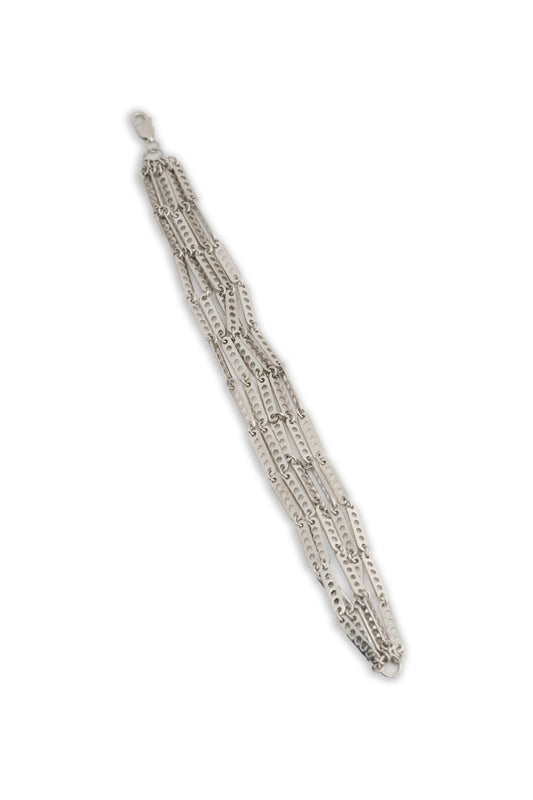 Perforated Bar Bracelet by Mazuma Designs — adjustable bracelet