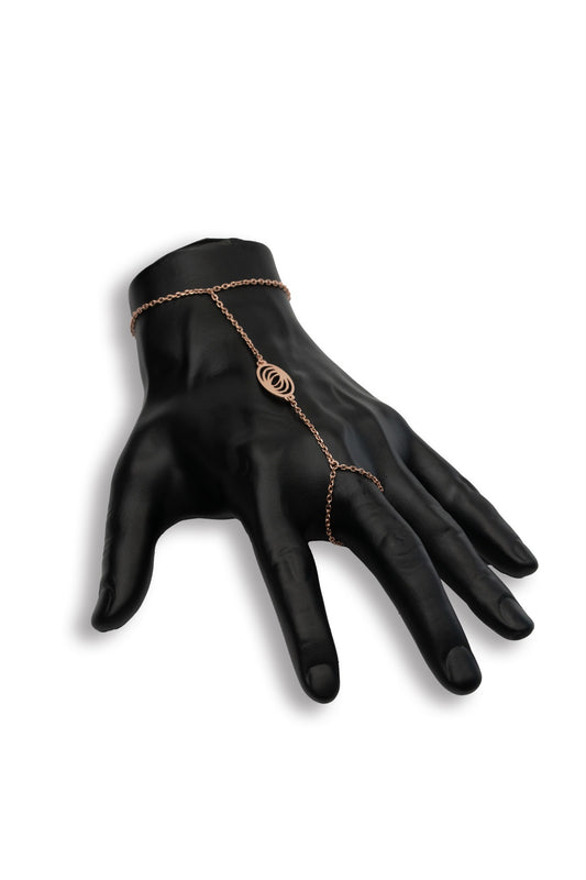 Orbit Hand Chain by Mazuma Designs — adjustable hand chain