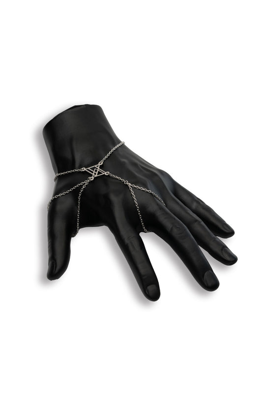 Vertex Hand Chain by Mazuma Designs — adjustable hand chain