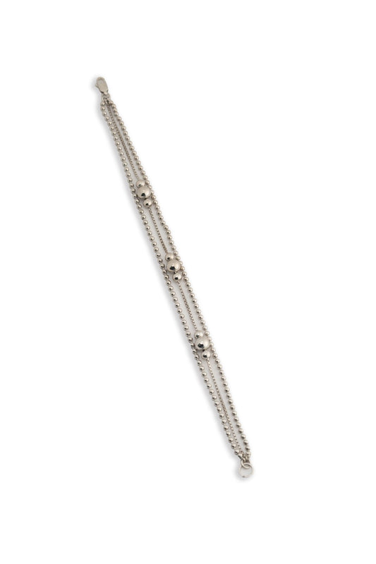 Graduated Sphere Bracelet by Mazuma Designs — adjustable bracelet