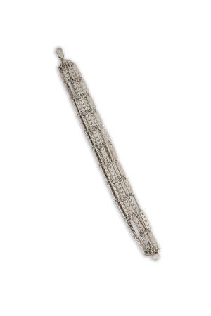 Chevron Weave Bracelet by Mazuma Designs — adjustable bracelet