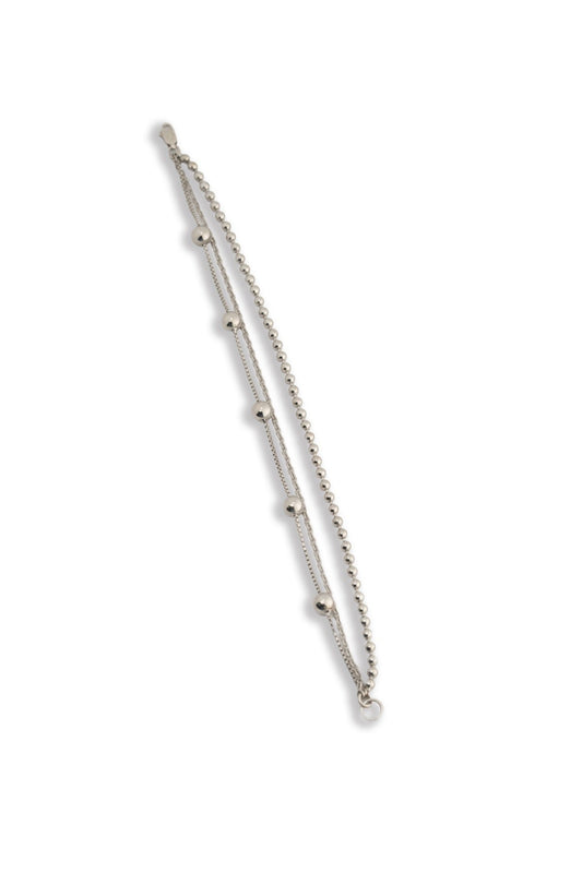 Bead Box Duo Bracelet by Mazuma Designs — adjustable bracelet