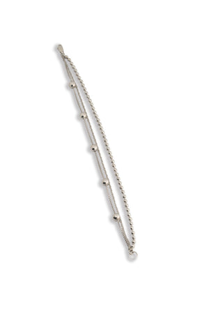 Bead Box Duo Bracelet by Mazuma Designs — adjustable bracelet