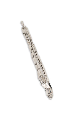Bar Scroll Bracelet by Mazuma Designs — adjustable bracelet