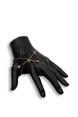Stellar Drift Hand Chain by Mazuma Designs — adjustable hand chain