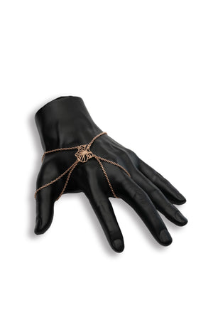 Petal Grid Hand Chain