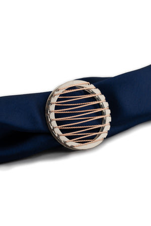 Wire Circle Brooch