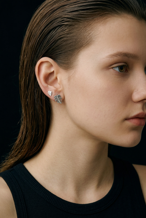 Monstera Studs